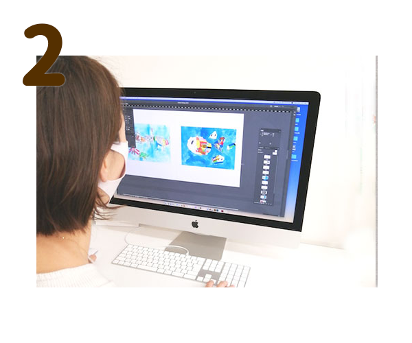 ハグの作り方2
